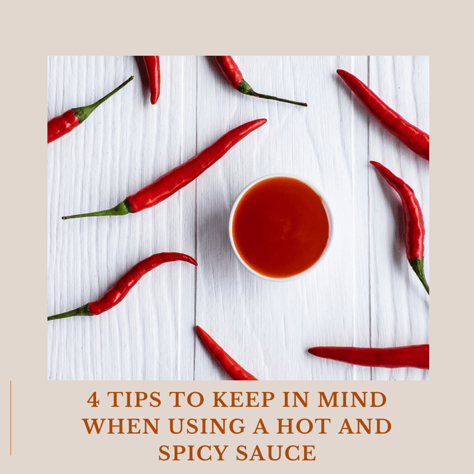 4 Tips to Keep in Mind When Using a Hot and Spicy Sauce - NouBess | Online Shop | Gemma's Living LLC