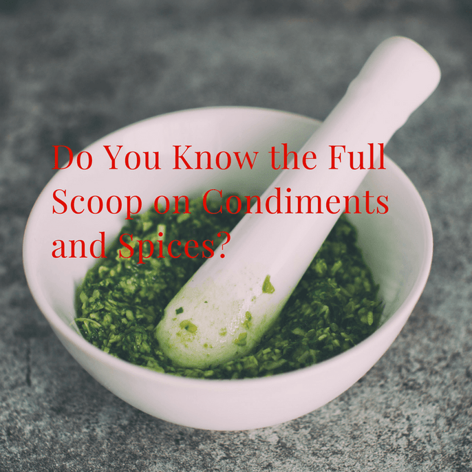 Do You Know the Full Scoop on Condiments and Spices? - NouBess | Online Shop | Gemma's Living LLC