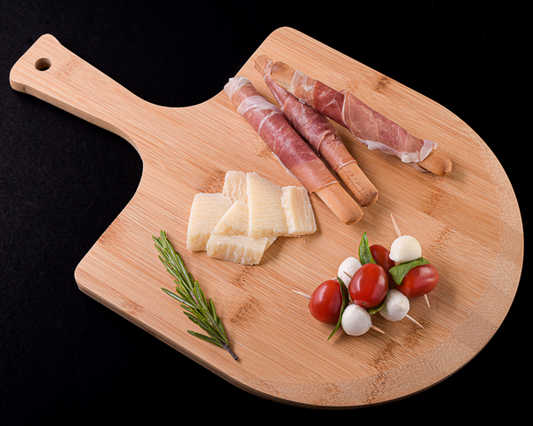 Gourmet Pizza Peel and Charcuterie Board