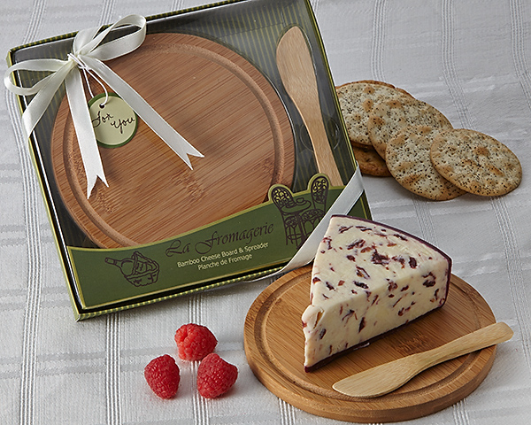 La Fromagerie Cheese Board & Spreader Favor